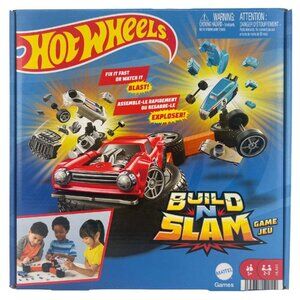 Hot Wheels Build n' Slam Buildable Car Game / Ages 5+
